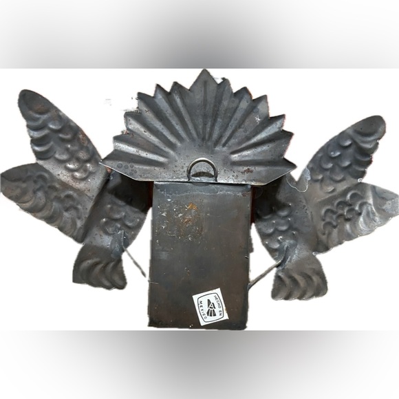 Vintage Bird Mexican Nicho Tin - Picture 2 of 2